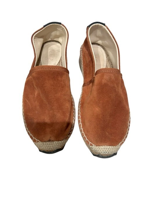 rag & bone Shoes - Rag & Bone Rust Suede Espadrille Slip on Flats size 37.5 6.5